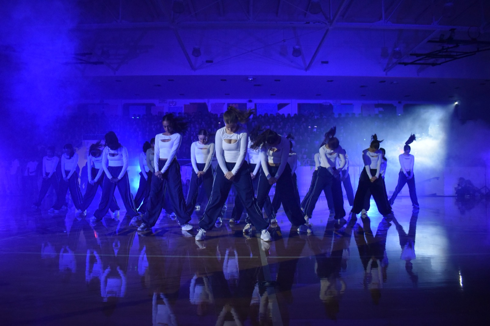 School pep rally production